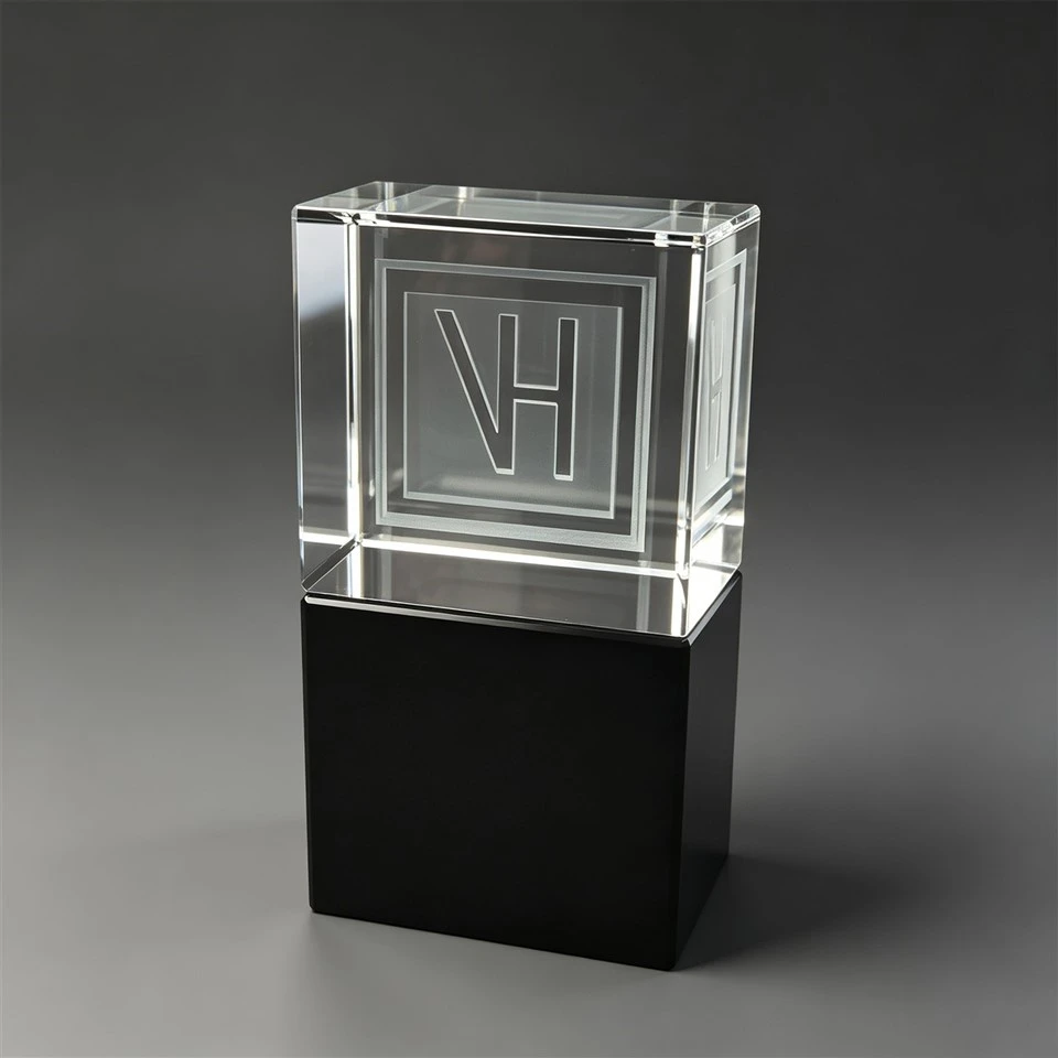 Premium Monogram Crystal Black Base Award price